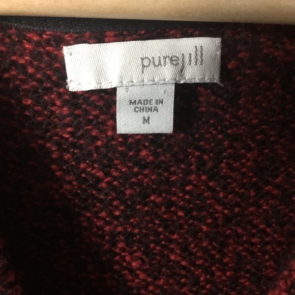 J.Jill Pure Wool Blend Knit Long Line Cardigan - Picture 8 of 10